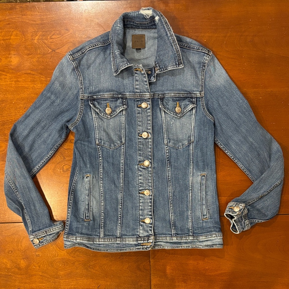 Joe's‎ Jeans Morgin Distressed Denim Jacket. S